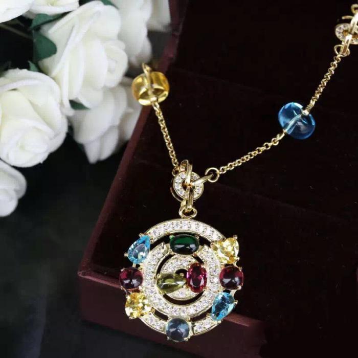 Colier Borealy Circle Colours Luxury [3]