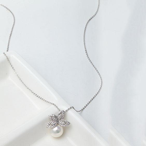 Colier Fleur Pearl Lux Borealy [4]