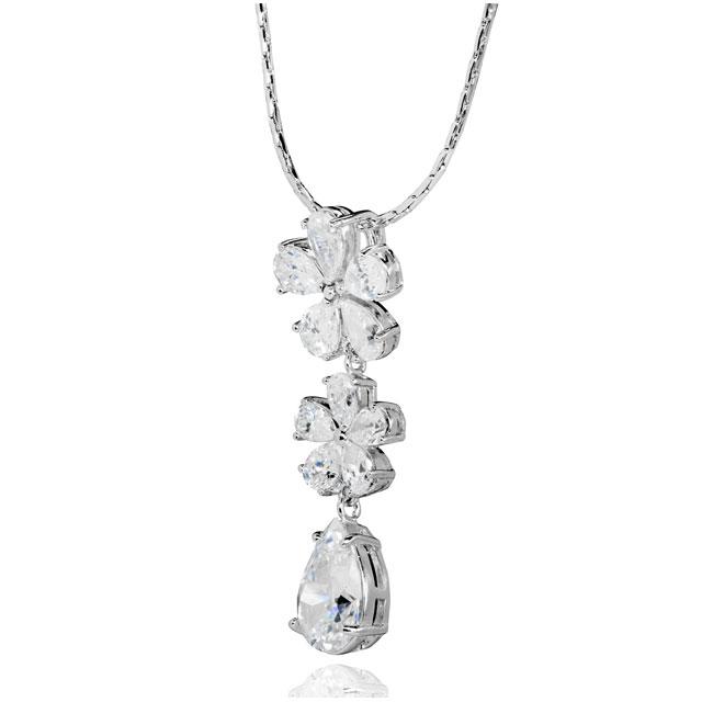 Colier Borealy Diamonds Flowers [2]