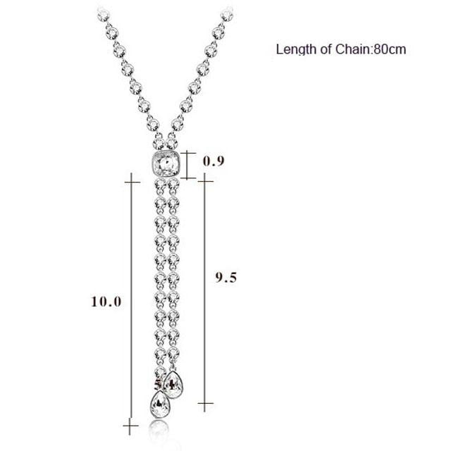 Super Long Crystal colier by Borealy [2]