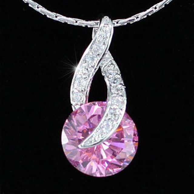 Bella Pink Sapphire Colier by Borealy [5]