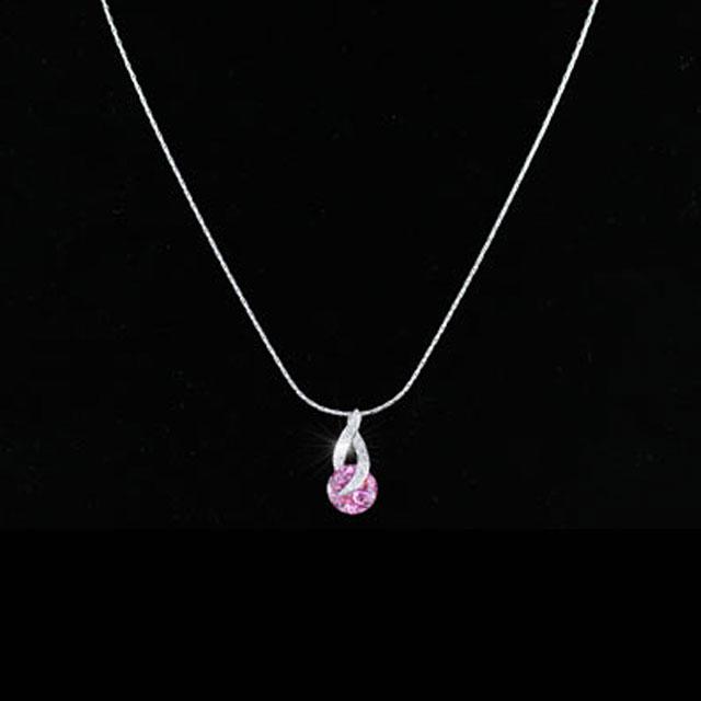 Bella Pink Sapphire Colier by Borealy [4]