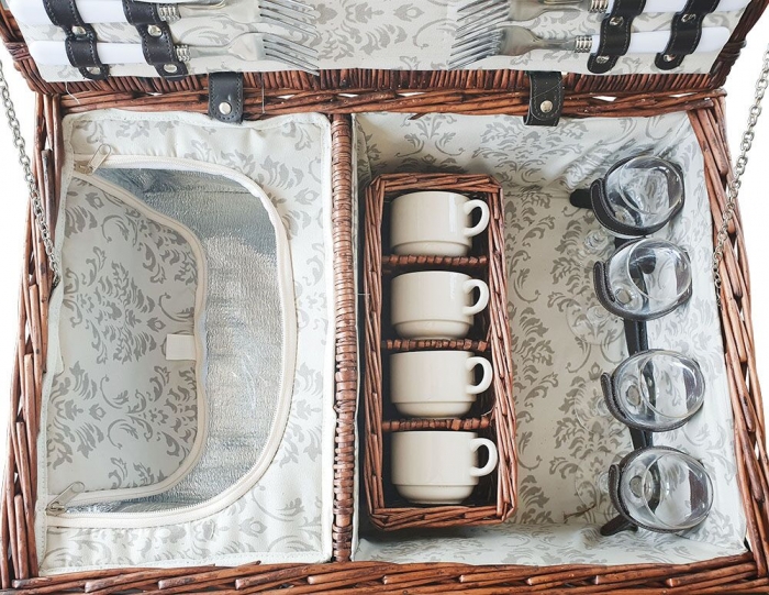 Cos Picnic Pentru 4 persoane Termoizolant [2]