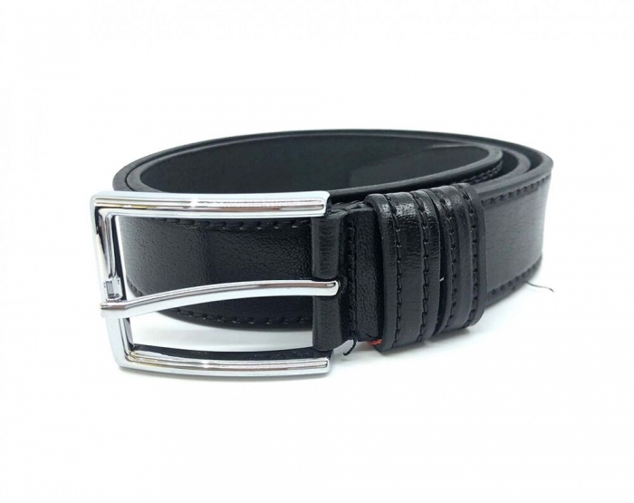 Curea din piele ecologica, neagra [2]