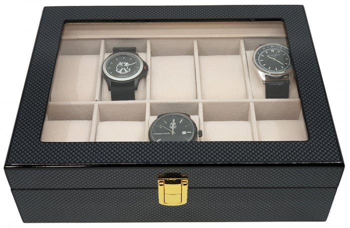 Cutie 10 ceasuri Black Carbon by Borealy [2]