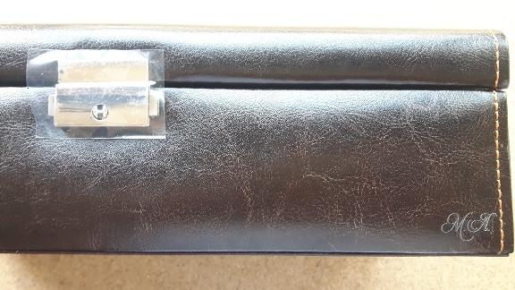 Set Cutie 10 ceasuri Bond Intense Brown by Friedrich si Note Pad Burgundy Hugo Boss - personalizabil [6]