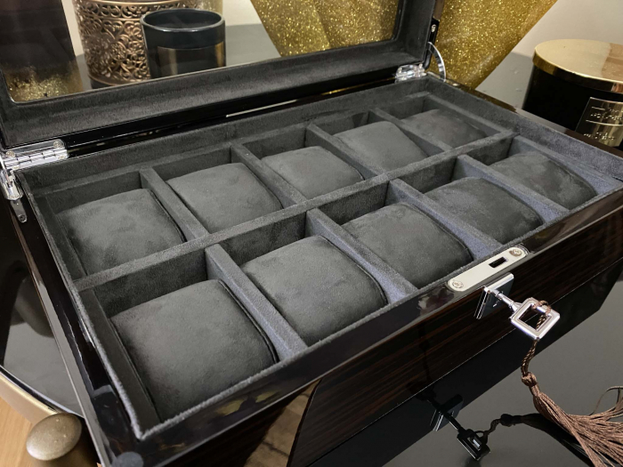 Cutie 10 ceasuri Luxury Brown Wood [7]