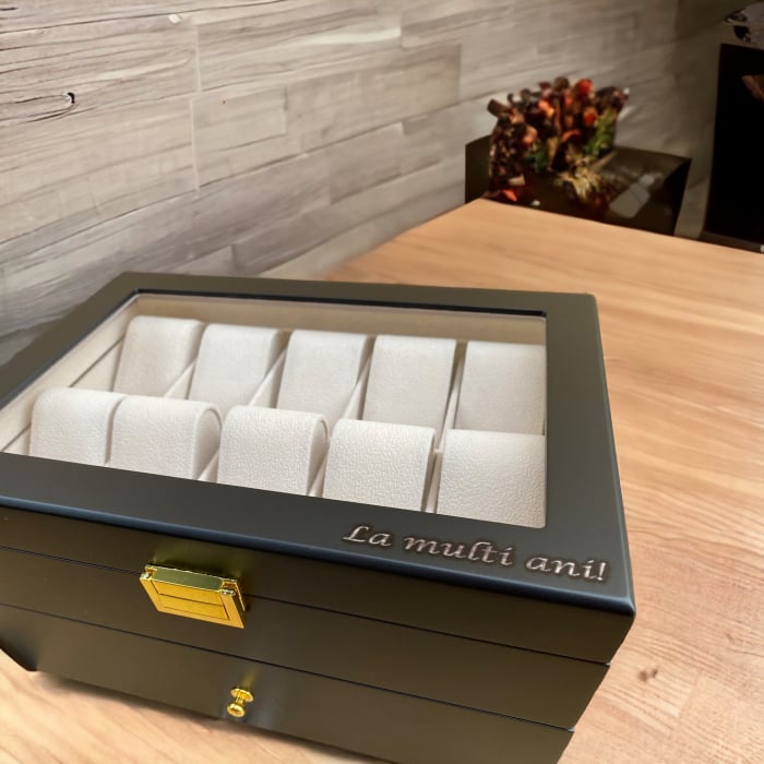 Cutie 20 Ceasuri Lux Black Wood [3]