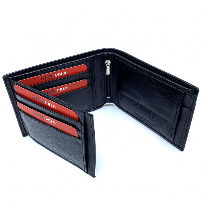 Cutie 20 Ceasuri Lux Black Wood + Cadou Portofel West Polo din piele naturala [7]