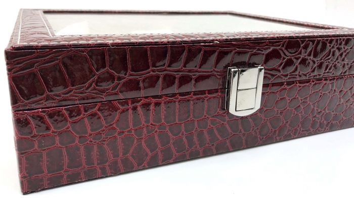 Cutie 6 Ceasuri si Bijuterii Chic Bordo By Borealy [4]