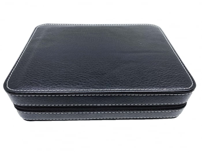 Cutie 8 ceasuri Black Leather - Travel Style [4]