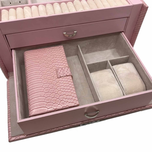 Cutia de bijuterii Elegant Pink by Borealy [4]