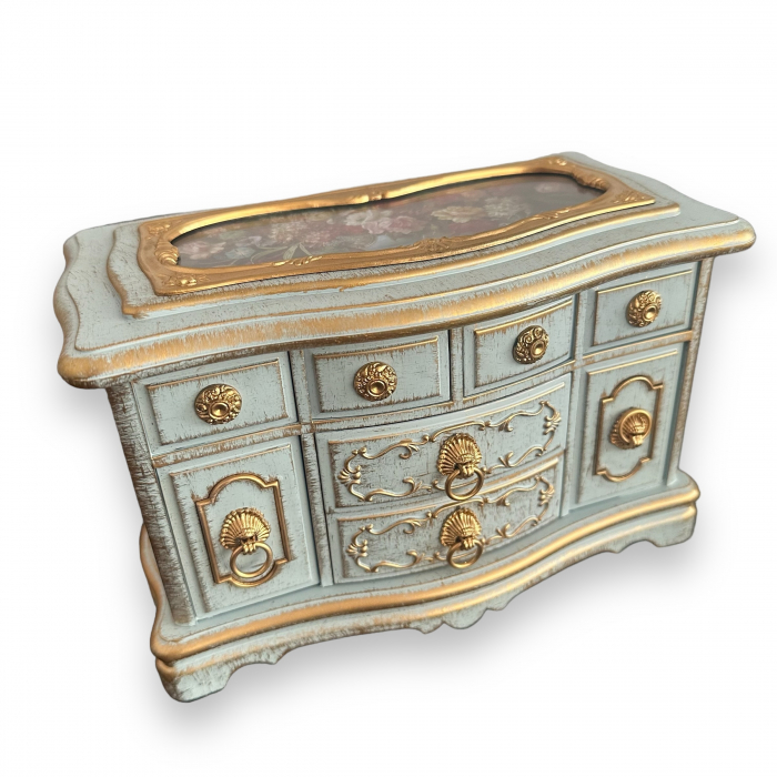 Cutie Bijuterii Muzicală Cabinet Gold Luxury [3]