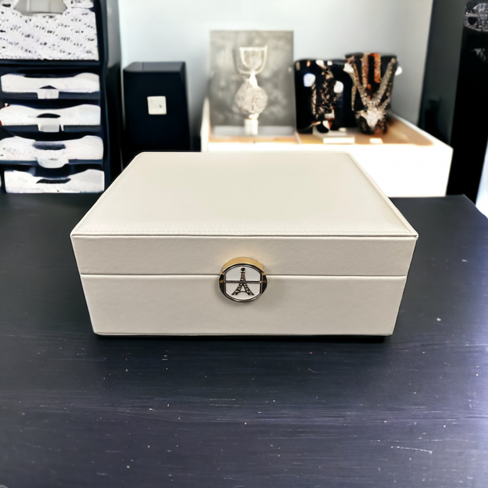 Cutie bijuterii White Eiffel Paris [4]