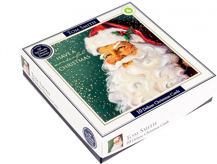 10 felicitări de Crăciun Deluxe Santa Tom Smith 2022 [6]
