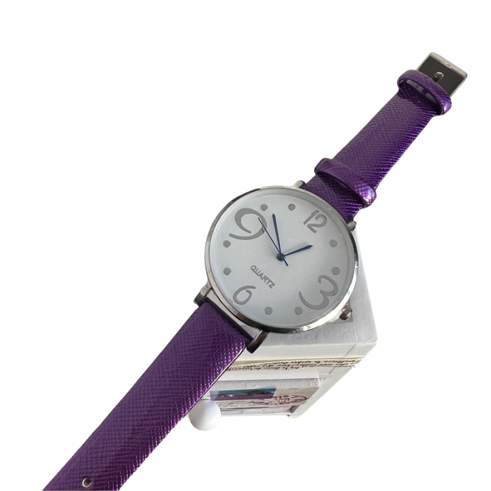 Cutie Bijuterii Beautiful Spring Flowers & Cadou Ceas Lavander Quartz [2]