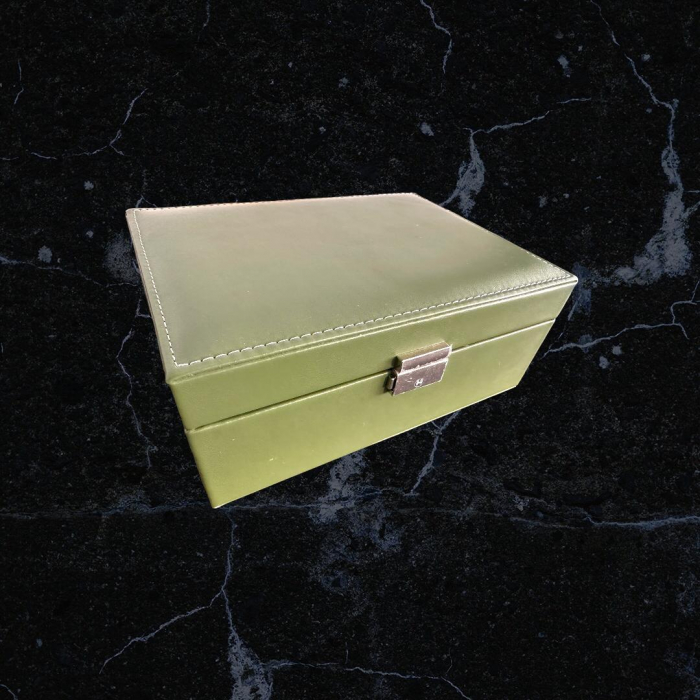 Cutie de bijuterii din piele Green Style, 23 x 17 x 10 cm [6]