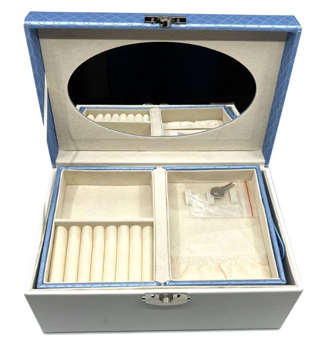 Cutie de bijuterii Perfect Blue 2 in 1 by Borealy [3]