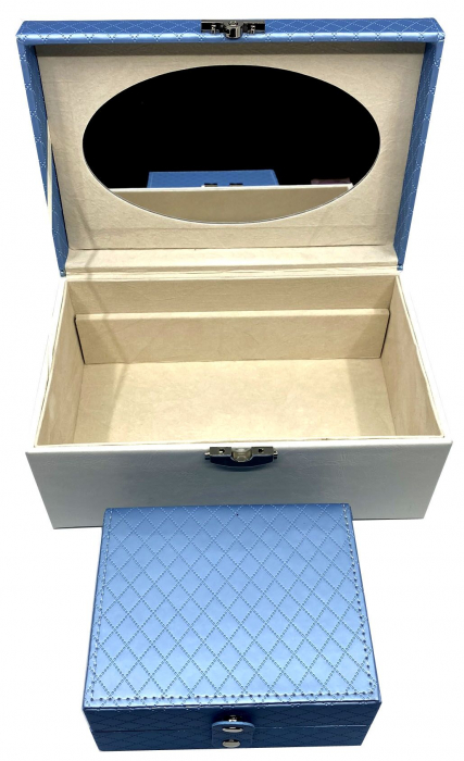 Cutie de bijuterii Perfect Blue 2 in 1 by Borealy [4]