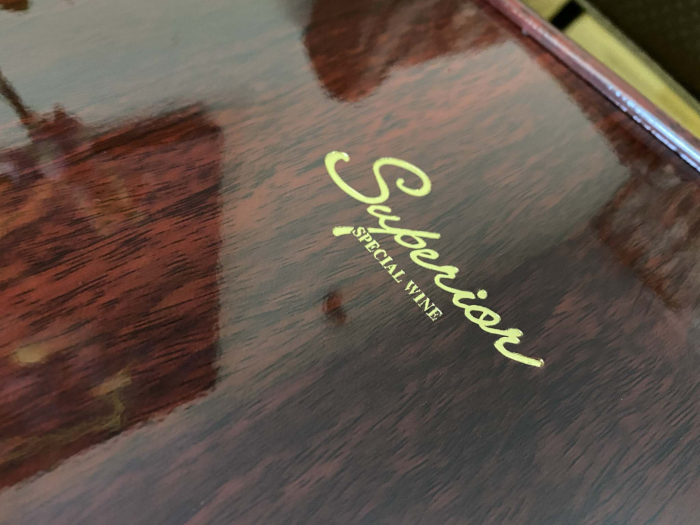 Cutie Vin Dubla din Lemn cu 3 Accesorii Superior Wine [6]