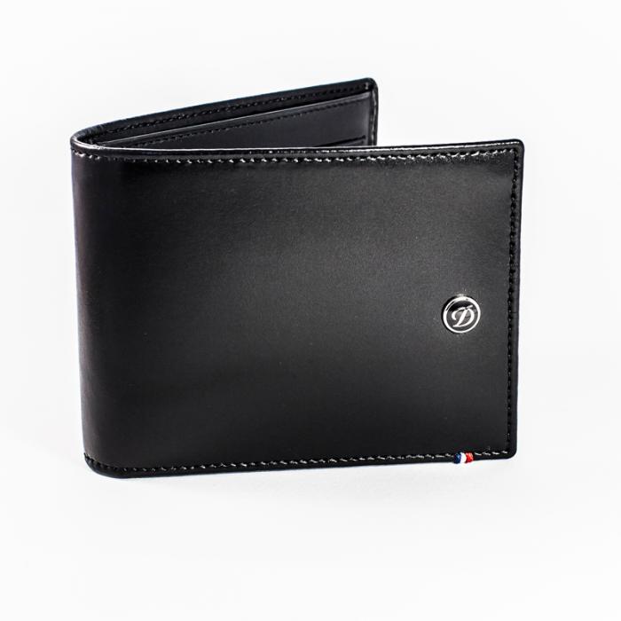 Set Leather Wallet Bank Note Black S.T. Dupont si Note Pad Black Hugo Boss [2]