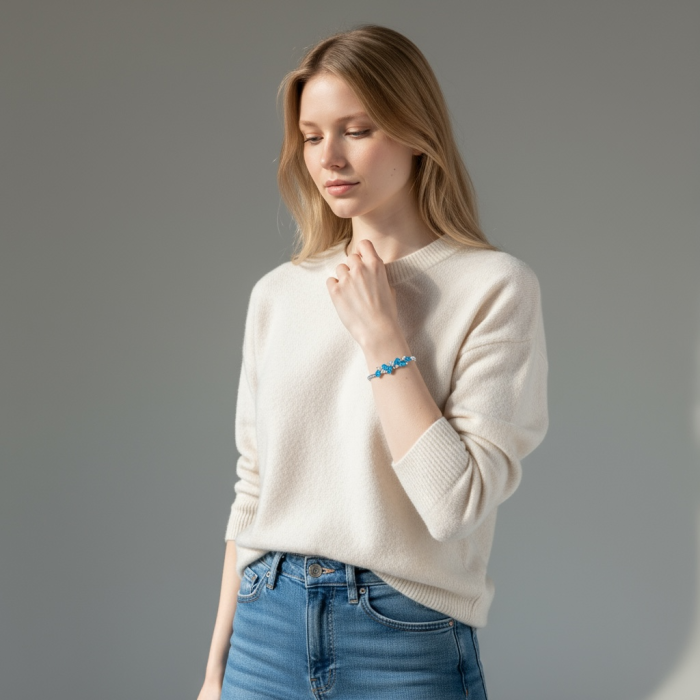 Dantelle Safir Blue Brăţară [2]