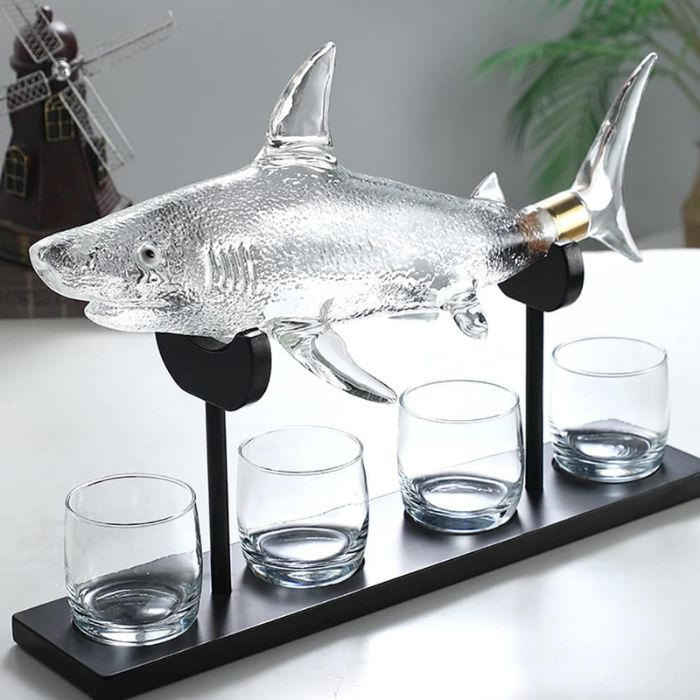 Decantor Rechin, 4 Pahare, 50 cm, 1L [8]