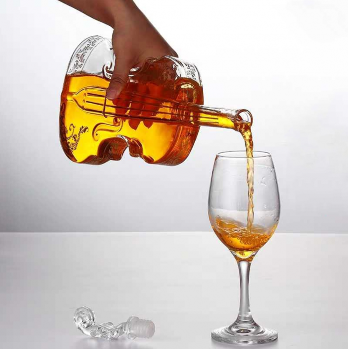 Decantor Vioara & Suport Lemn Kitchen [6]