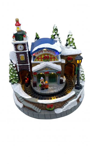 Decoratiune Craciun - Train Station [3]