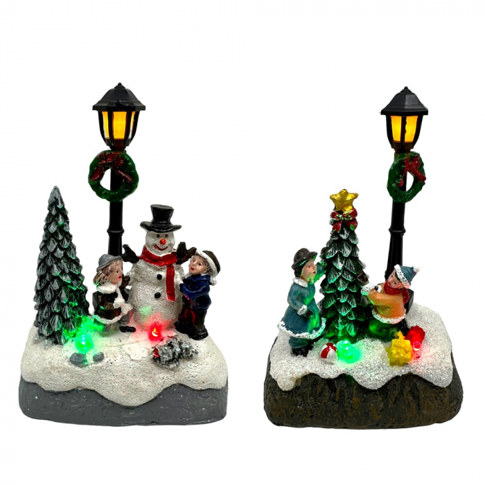 Decoratiune Craciun 2 Felinare Winter [2]