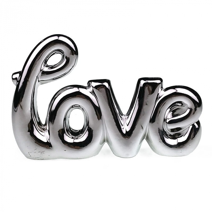 Decoratiune Ceramica Love, 17 x 25 cm [2]
