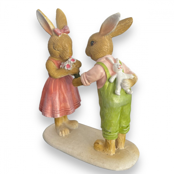 Decoratiune Paste Iepurasi Indragostiti [3]