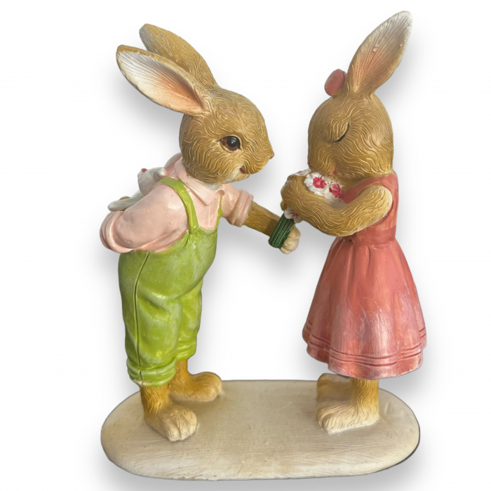 Decoratiune Paste Iepurasi Indragostiti [2]