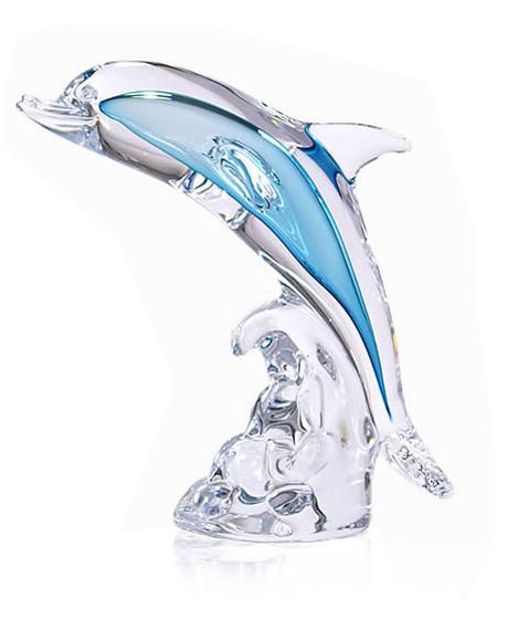 Dolphin Blue by Marcolin (Handmade crystal) - Made in Italy [1]