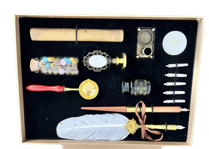 Deluxe Caligrafie Set Vintage Feather [2]