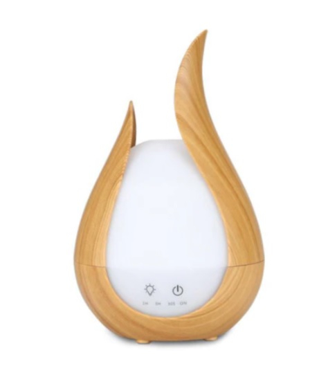 Difuzor Umidificator Aromaterapie cu Ultrasunete, Telecomanda si Lumina LED 6 culori  - 200 ml [6]