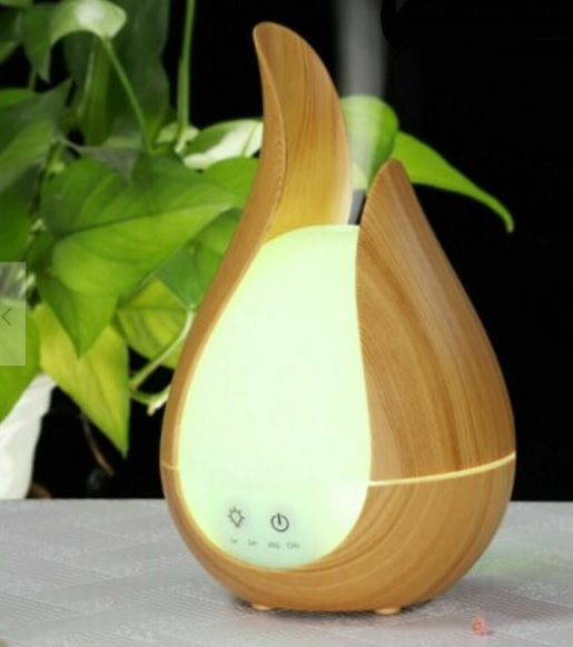 Difuzor Umidificator Aromaterapie cu Ultrasunete, Telecomanda si Lumina LED 6 culori  - 200 ml [2]