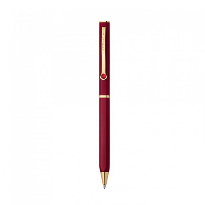 Set Pix DUPONT Lotus Red Lacquer and Gold by Karl Lagerfeld si Note Pad Burgundy Hugo Boss [2]
