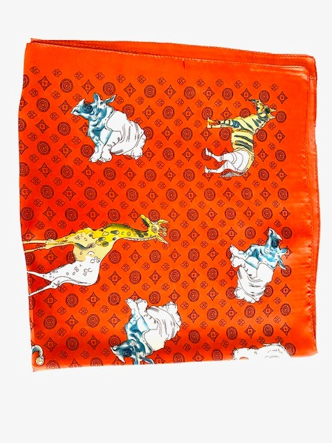 Elegance Pix Nina Ricci Sierra si Esarfa Matase Borealy [2]