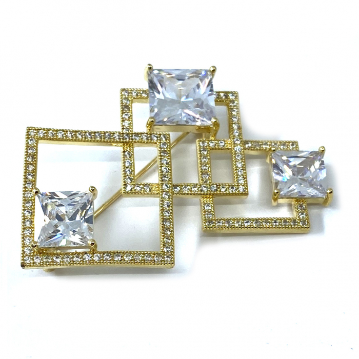 Ceas Preziosa Ungaro si Luxury Brosa Couture Gold [4]