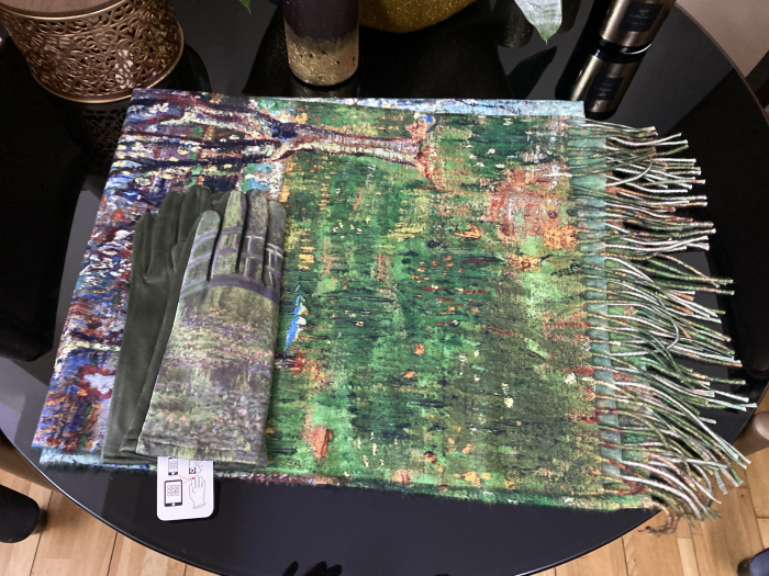 The Lady in Gold Esarfa Matase  - Gustav Klimt [3]