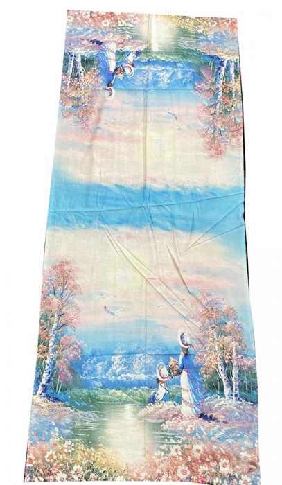 The Lady in Gold Esarfa Matase  - Gustav Klimt [9]