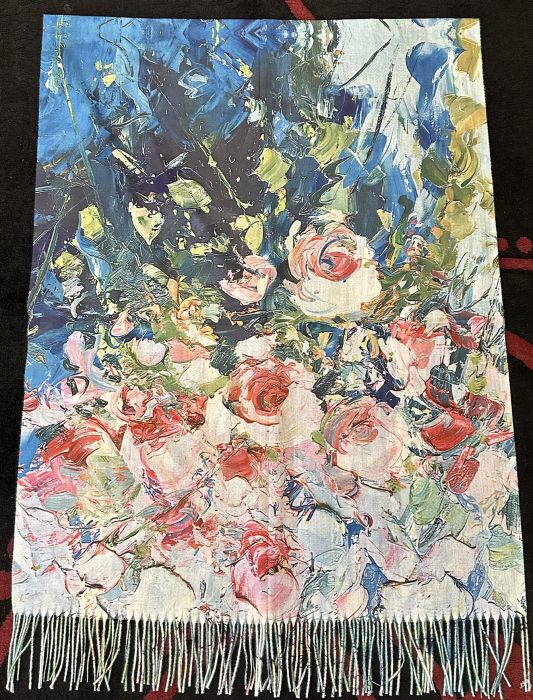 The Lady in Gold Esarfa Matase  - Gustav Klimt [2]