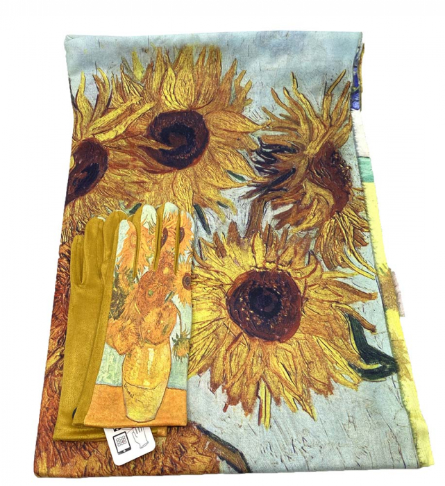 The Lady in Gold Esarfa Matase  - Gustav Klimt [1]