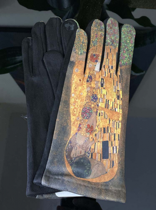 The Lady in Gold Esarfa Matase  - Gustav Klimt [5]