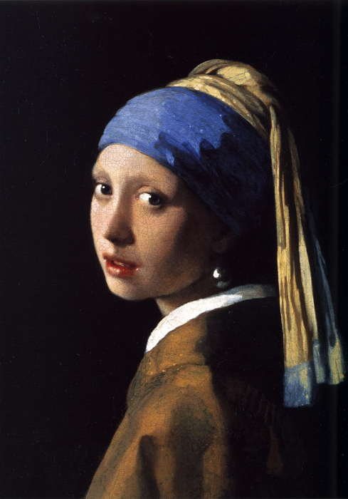 Esarfa Casmir  -  Fată cu cercel de perlă - Vermeer [3]