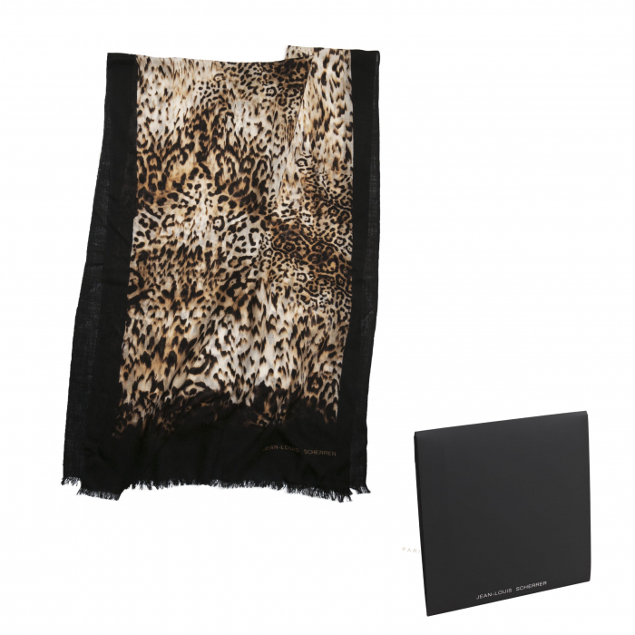 Esarfa Jean Louis Scherrer - Wool Scarf, Animal Print [3]