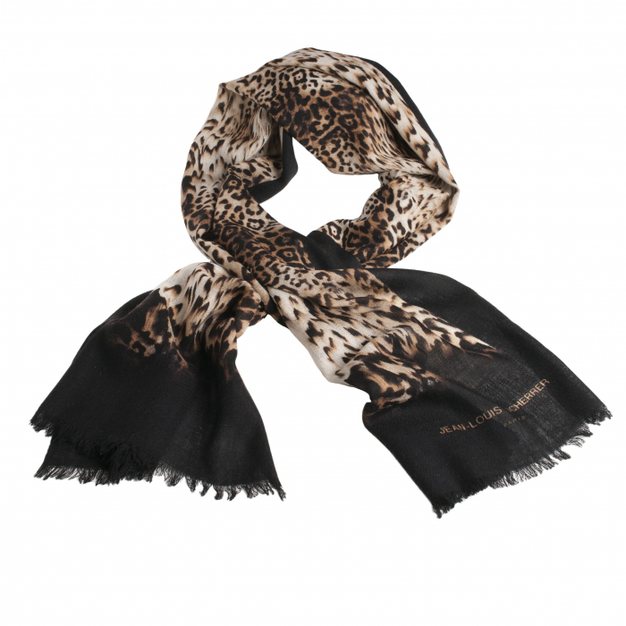 Esarfa Jean Louis Scherrer - Wool Scarf, Animal Print [2]