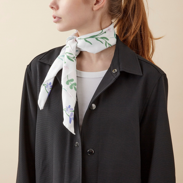 Eşarfă Ambre Off-white Cacharel [3]