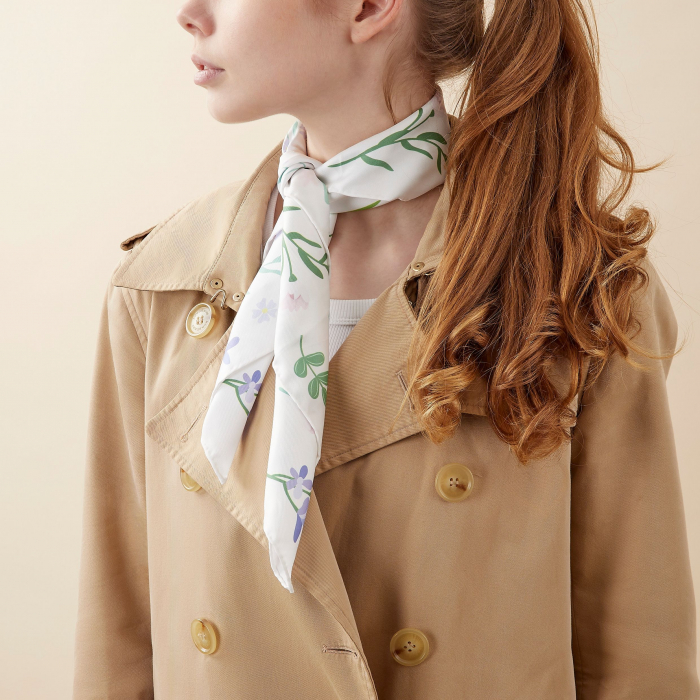 Eşarfă Ambre Off-white Cacharel [2]